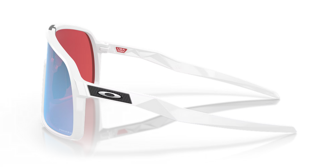 Ochelari de vedere Oakley Sutro Polished White Frame/ Prizm Snow Sapphire Lenses - 2023