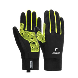 Mănuși REUSCH Arien STORMBLOXX TOUCH-TEC negru/galben de siguranță - 2022/23