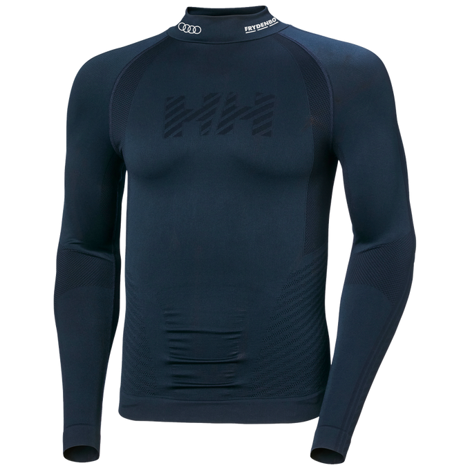 Cămașă termică Helly Hansen H1 Pro Seamless Graphene Top Navy NSF - 2025/26