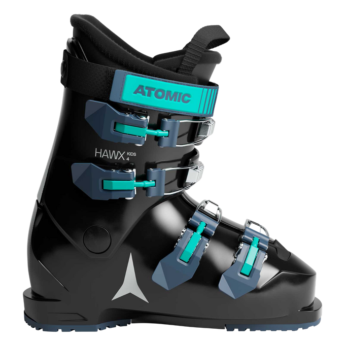 Clăpari de schi Atomic Hawx Kids 4 Black/Teal – 2025/26