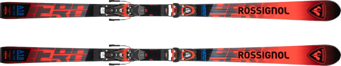 Schiuri Rossignol Hero Athlete GS PRO 126 -171 R21 + SPX 11 GW B73 Hot Red - 2025/26