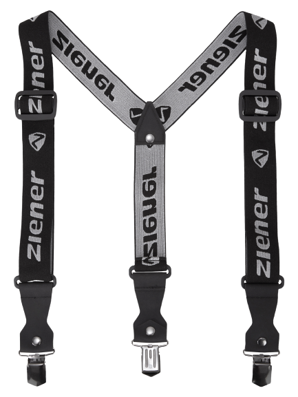 Bretele Ziener Braces Clip Black - 2024/25
