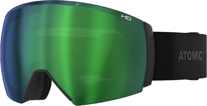 Ochelari de protecție Atomic Revent Q HD Black + Additional Lens - 2025/26