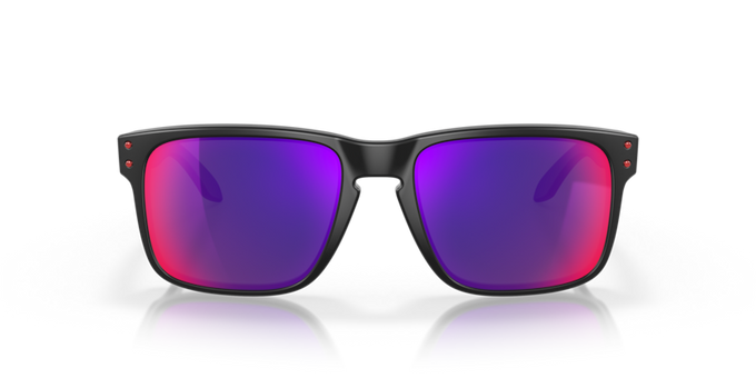 Oakley Holbrook Matte Black/Positive Red Iridium - 2023