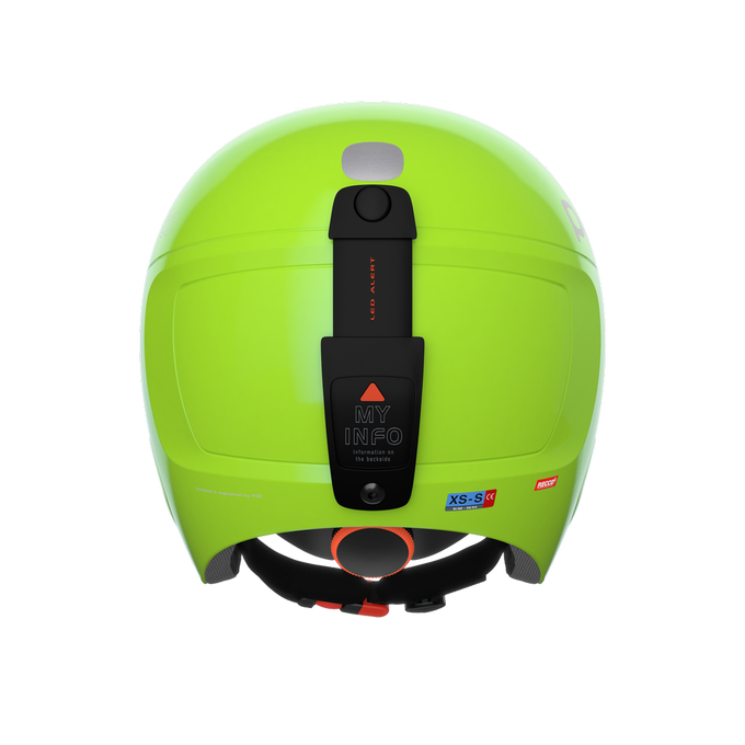 Cască POC Pocito Skull Fluorescent Yellow/Green - 2025/26
