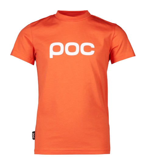 Tricou POC POC Tee Jr Zink Orange - 2024/25