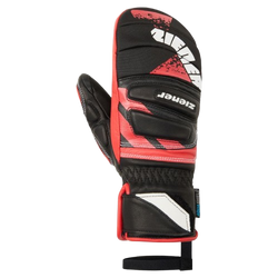 Mănuși Ziener Lopaki-z As® Pr Mitten Glove Junior Unisex Black Red - 2025/26