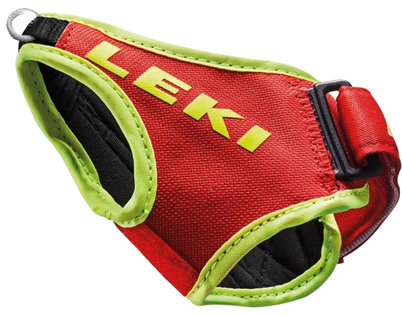 LEKI Trigger Trigger Shark Frame Ski Pole Strap XS Red/Neon