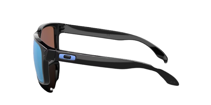 OAKLEY Holbrook Prizm Deep Water Polar Lenses/Polished Black Frame