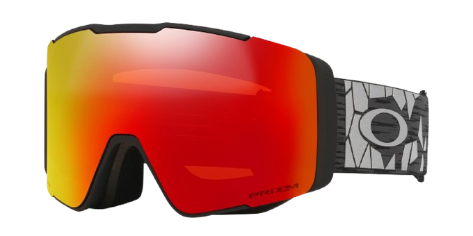 Ochelari de schi Oakley Line Miner Pro L Black Reinforce/Prizm Snow Torch Iridium + Additional lens Prizm Snow Iced Iridium - 2025/26