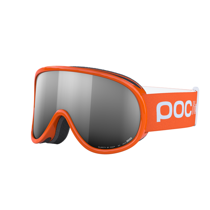 Ochelari de protecție POC Pocito Retina Fluorescent Orange/Partly Sunny Silver - 2025/26
