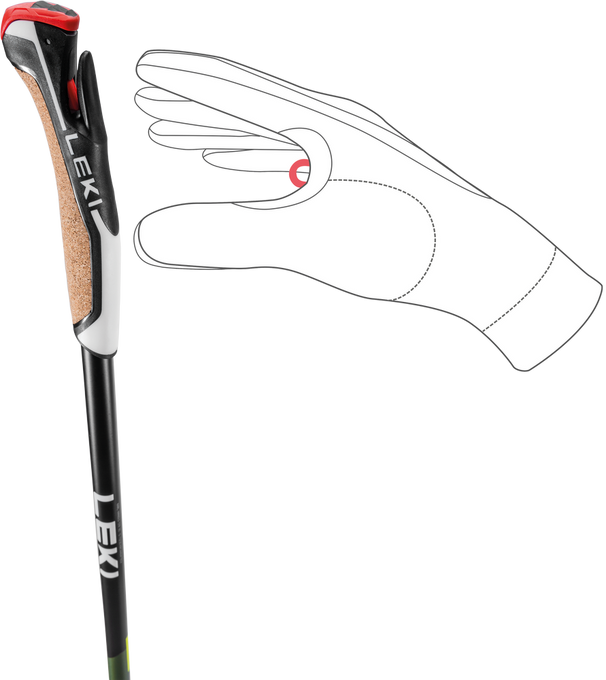 Bastoane pentru mers Nordic Walking LEKI Flash Carbon
