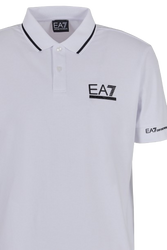 Tricou Emporio Armani Man Jersey Polo White