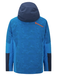 Geaca Ziener Trivor Lady Padded Blue Foggy Print Dark Navy - 2024/25