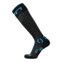 Șosete de schi UYN Man Ski One Merino Socks Anthracite/Turquoise - 2025/26