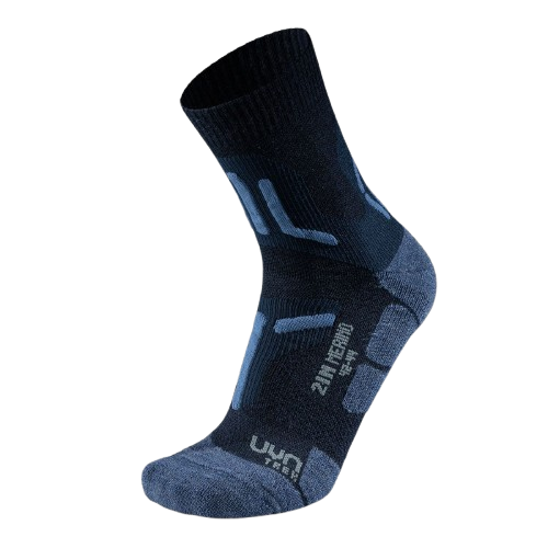 Șosete de exterior UYN Man Trekking 2in Merino Socks Navy/Jeans