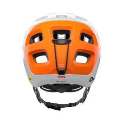 Cască de bicicletă POC Tectal Race MIPS NFC Hydrogen White/Fluorescent Orange AVIP