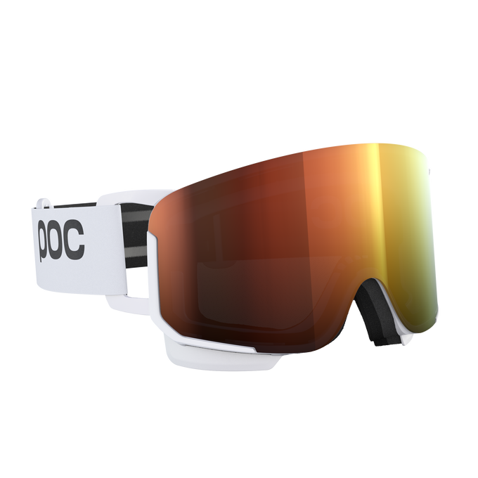 Ochelari de protecție POC Nexal Hydrogen White/Partly Sunny Orange - 2025/26