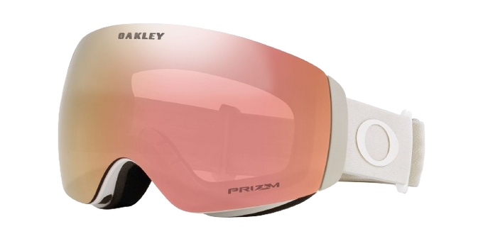 Ochelari de schi Oakley Flight Deck M Matte Cool Grey/Prizm Rose Gold Iridium - 2025/26