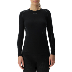 Lenjerie de corp pentru femei UYN Woman Evolutyon Biotech UW Shirt Long_SL Black - 2023/24