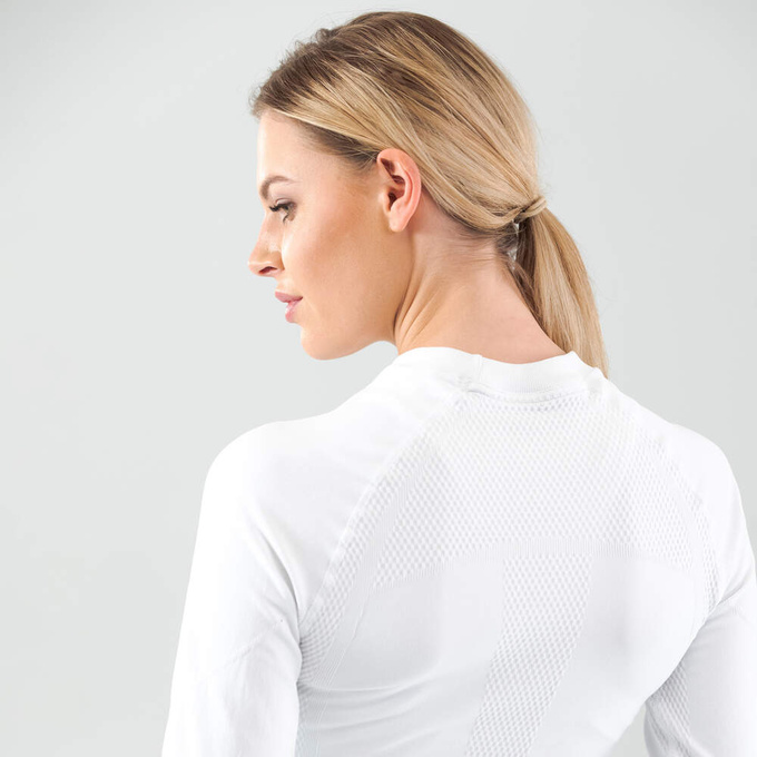 Lenjerie termică Head Flex Seamless LS Women White - 2024/25