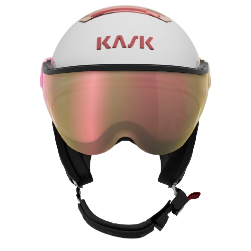 Cască KASK Chrome Visor White/Pink Gold - 2025/26