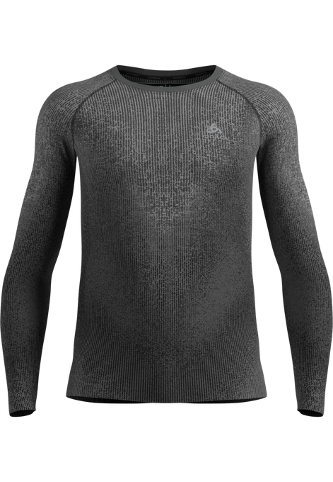 Tricou Termic Odlo Perfomance Warm Blackcomb BL Top Crew Neck L/S Man Black - 2025/26