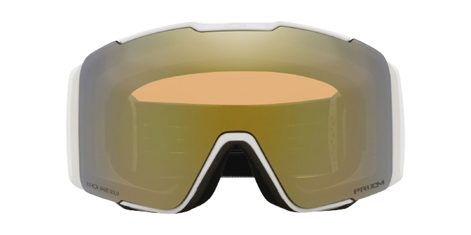 Ochelari de schi Oakley Line Miner Pro L Matte White Prizm Sage Gold + lentile suplimentare Prizm Sapphi - 2024/25