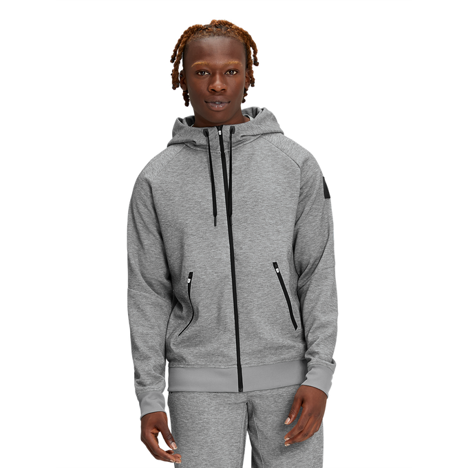 Hanorac On Running Zip Hoodie Grey - 2025