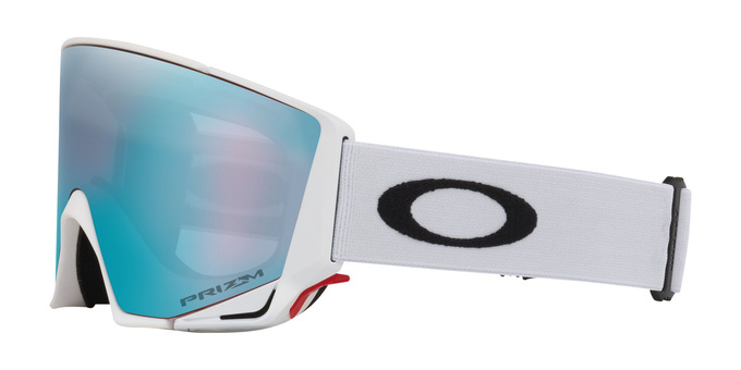 Ochelari de schi Oakley Flow Scape M Matte White/Prizm Snow Sapphire Iridium + Additional lens Prizm Snow Iced Iridium - 2025/26