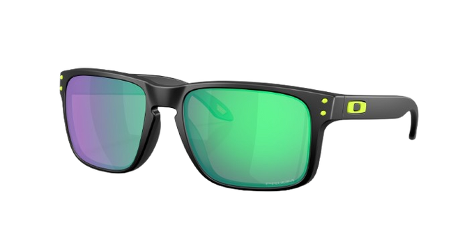 Ochelari de vedere Oakley Holbrook Matte Black Frame/Prizm Road Jade Lenses