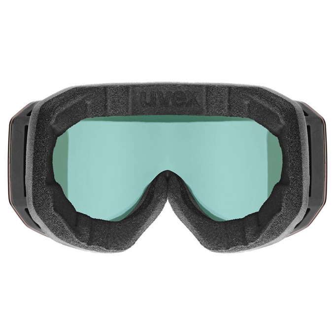 Uvex Evidnt ATTRACT Small V Black Matt/Mirror Rainbow + spare lens - 2025/26