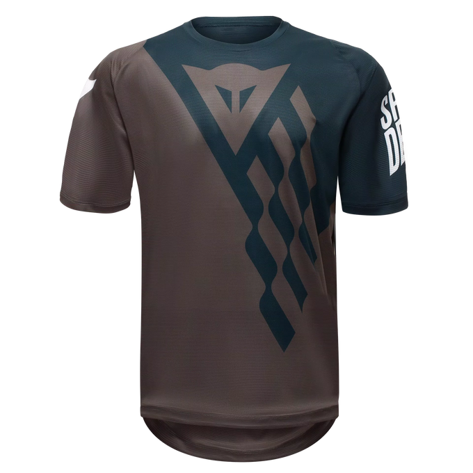 Tricou de ciclism Dainese HgAER Jersey Ss Blue/Grey