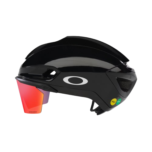 Cască de bicicletă Oakley ARO7 Road Black Gloss Ice/Prizm Road
