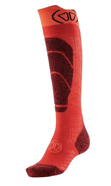 Șosete Sidas Ski Merino Junior Red/Orange - 2025/26