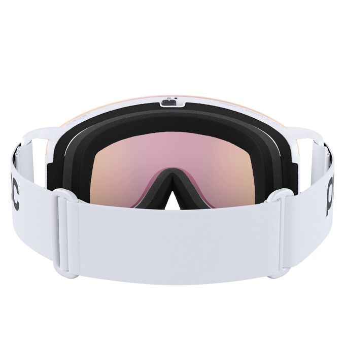 Ochelari de protecție POC Nexal Hydrogen White/Partly Sunny Orange - 2025/26