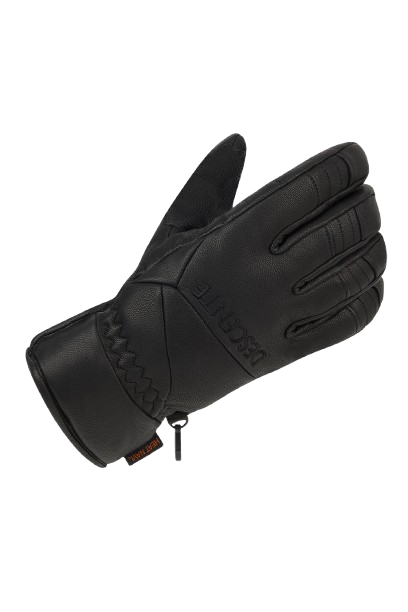 Mănuși Descente Leather Glove Black - 2025/26