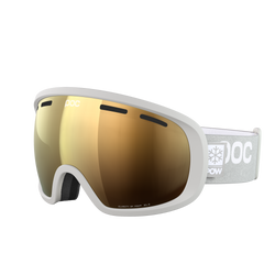Ochelari de schi POC Fovea Clarity POW JJ Mineral Grey/Sunny Gold - 2025/26