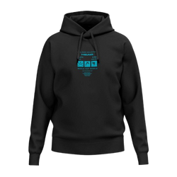 Tricoul cu glugă HEAD WCR Hoodie Unisex Black - 2025/26