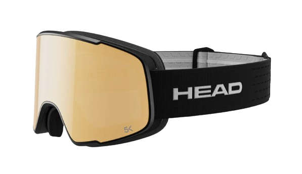 Ochelari de protecție HEAD Horizon 2.0 5K Gold Black + lentile suplimentare - 2025/26