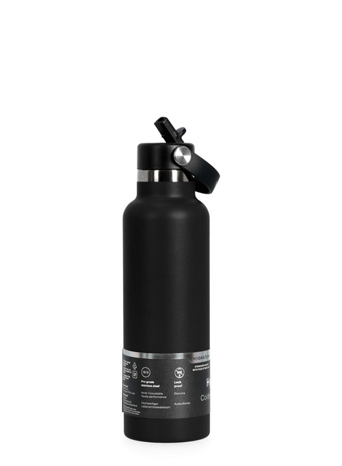 Sticlă termică HYDRO FLASK 21 OZ Standard Flex Straw Cap Black Olive