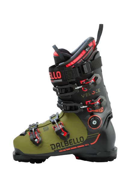 Clapari schi Dalbello Veloce 120 MV Black/Olive - 2025/26