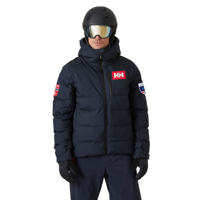 Jacheta de schi Helly Hansen Kvitfjell Race Puffy Jacket Navy NSF Replica - 2024/25