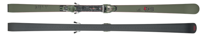 Schiuri Van Deer Pro RS + Comp 12 GW Khaki - 2025/26