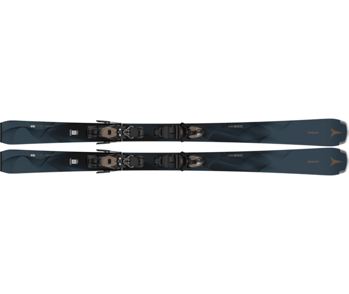 Schiuri Atomic Cloud Q11 + M 10 GW Black/Sand - 2025/26