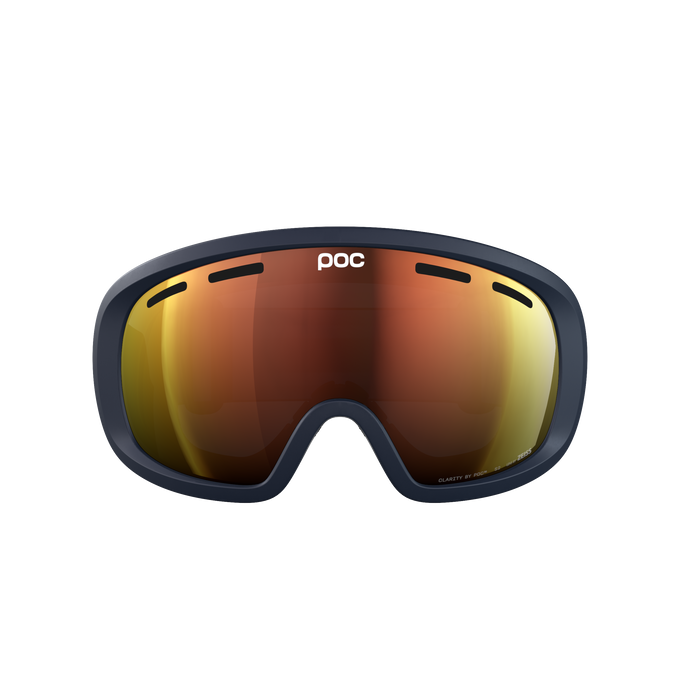 Ochelari de schi POC Fovea Mid Apatite Navy/Partly Sunny Orange - 2025/26