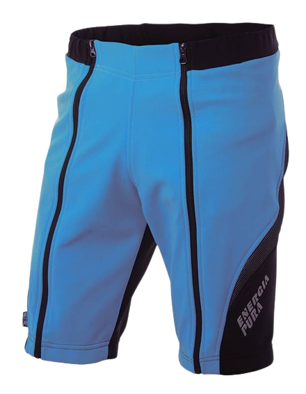 ENERGIAPURA New Wengen Bicolor Turquoise/Black Rubber Shorts