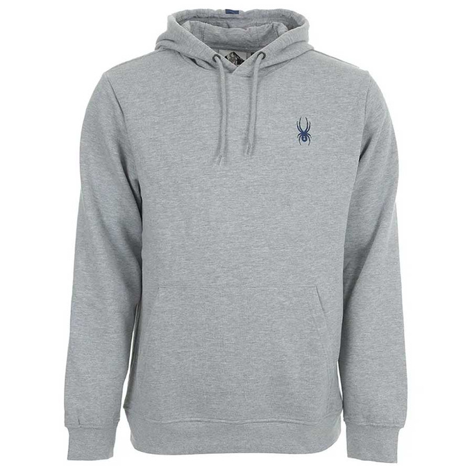 SPYDER Hoody Retro Logo Sweatshirt Usa Heather Gray - 2022/23