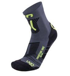 Sosete de Ciclism UYN Man Cycling MTB Anthracite/Yellow Fluo