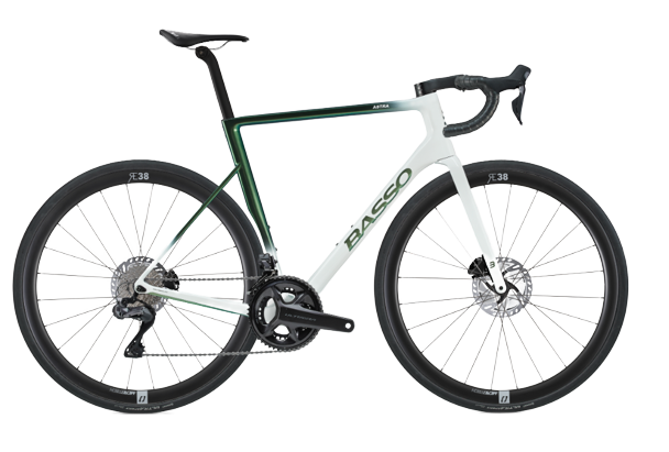 Bicicleta de drum Basso Astra Ultegra Di2 Pop Green/Microtech RE38 - 2023